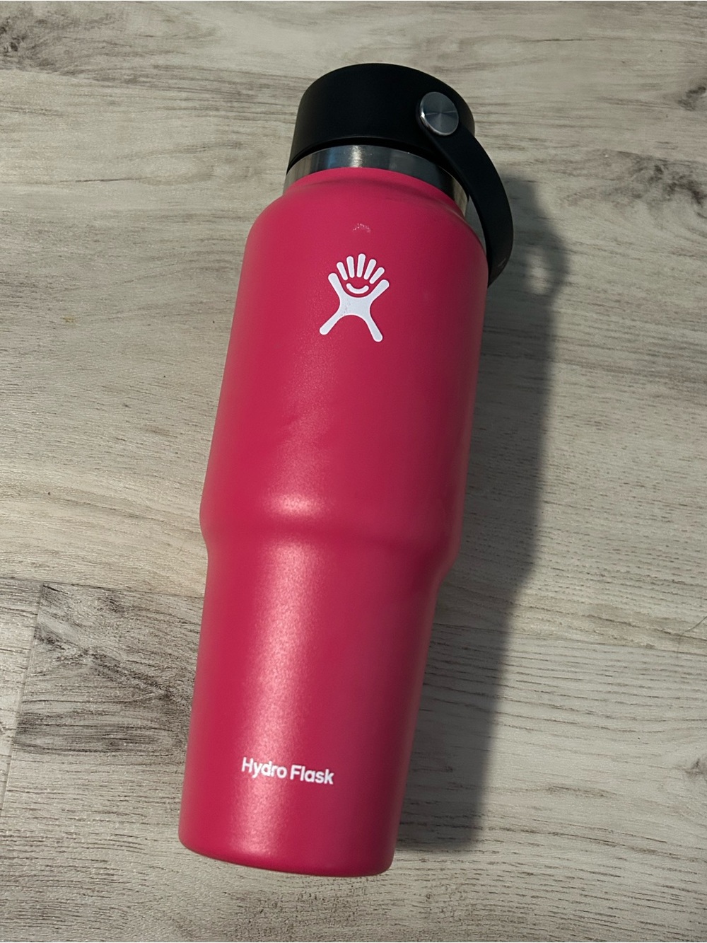 Authentic Hydro Flask 32oz Wide Mouth Travel Bottle - Zinnia Pink